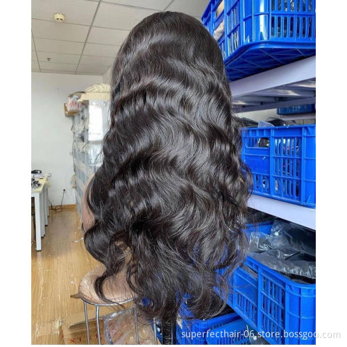 Wholesale Vendors Brazilian Virgin Hair 4*4 360 Lace Frontal Wig For Black Women Body Wave 13*6 13*4 Lace Front Human Hair Wigs